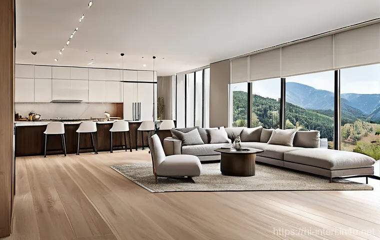 실내건축 실습에서 배우는 기본 기술 - **Prompt: Collaborative Interior Design Concept Presentation**
    "A bright, modern interior design...