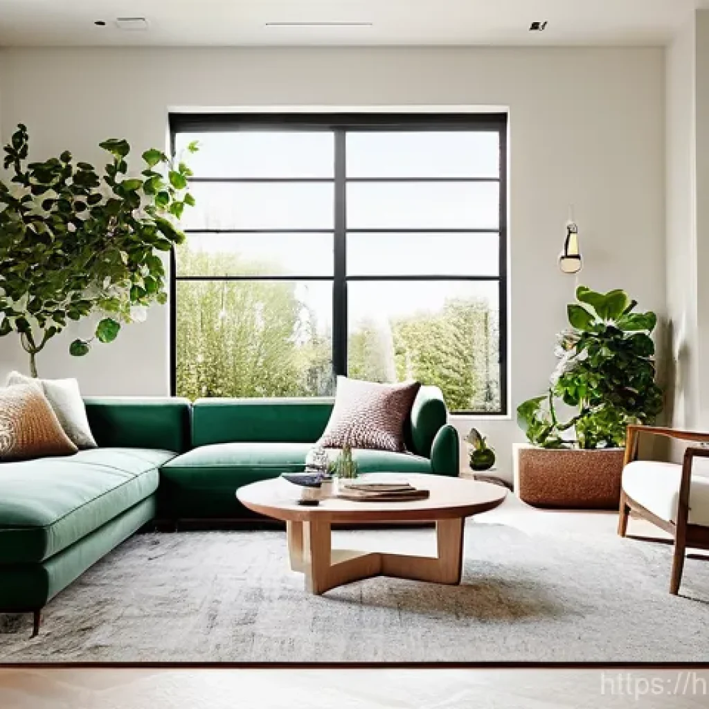 실내건축 프로젝트 관리의 기본 개념 - **Image Prompt 1: Modern Living Room with Natural Light**
    "A bright, spacious, and elegantly fur...