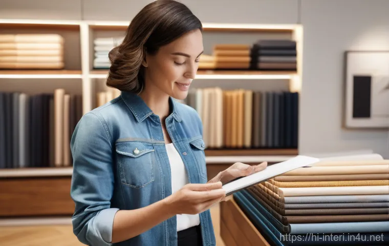 실내건축 실습에서 발생할 수 있는 문제들 - **Prompt 1: Material Sourcing and Client Communication**
"A professional interior designer, a wo...