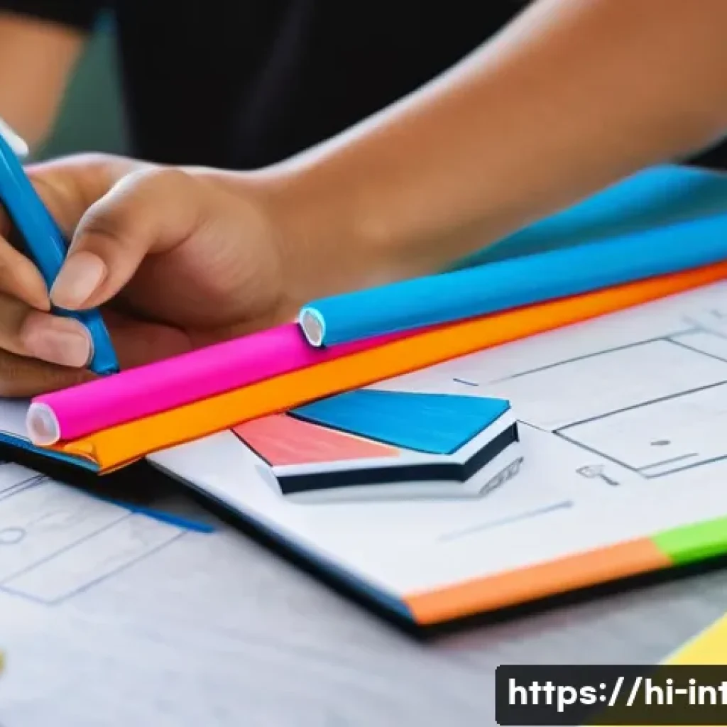 실내건축기사 필기 과목별 합격 노하우 - A detailed study desk scene featuring a young Indian student focused on creating smart notes for int...